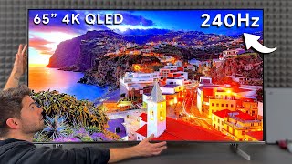 Hisense 65E7N Pro Unboxing amp Review The BEST 4K QLED Gaming TV [upl. by Maison]