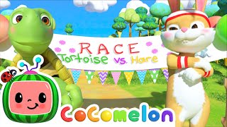 The Tortoise amp The Hare  CoComelon Nursery Rhymes [upl. by Dlanar748]