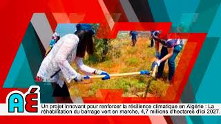 47 millions dhectares pour un objectif de reboisement de 400 000 hectares budget 75 millions DA [upl. by Devlen]