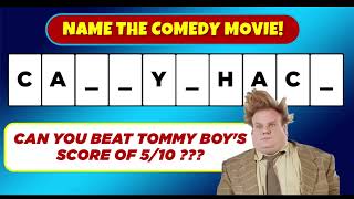 Guess the Comedy Movie Word Puzzle CHALLENGE Get All 10 INCONCEIVABLE [upl. by Ellene]