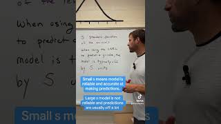 Coefficient of determination and standard deviation of residuals apstatistics apstat [upl. by Quill]