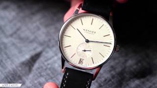 WORNampWOUND NOMOS ORION 38 DATUM REVIEW [upl. by Ogdon]