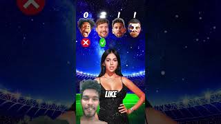 Ishow Speed vs Mr beast vs Ronaldo vs Mabape shorts challenge football [upl. by Annahgiel]