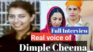 Dimple Cheema real Voice  real Dimple Cheema  Dimple Cheema Interview  Vikram batra  shershaah [upl. by Masao]