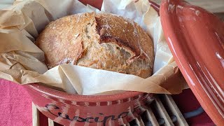 PANE IN PENTOLA SENZA IMPASTARE Ricetta pane DAVVERO facile di pane di farro [upl. by Theresa]