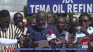 Tema Oil Refinery Protest GTPCWU demands immediate dissolution of the Board of Directors [upl. by Ruberta]