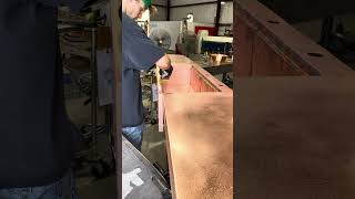 Custom Copper Countertop with Integrated Farmhouse Sink [upl. by Hunt533]