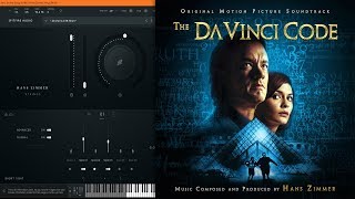 Hans Zimmer The Da Vinci Code Chevaliers de Sangreal MIDI [upl. by Retxab]