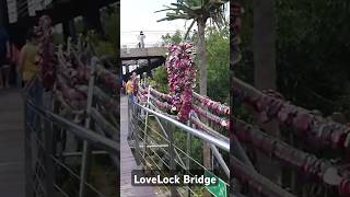 LoveLock Bridge Langkawi Malaysia shorts love lovelockbridge malaysia [upl. by Emmeline379]