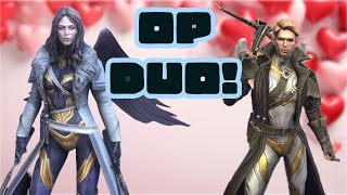 ZAVIA AND BELANOR TOGETHER ARE INSANE DEADWOOD JEDI CLAN BOSS CHALLENGE VALENTINES DAY IN RAID [upl. by Eibba]