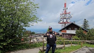 Pfänderspitze 1064m Der Berg am Bodensee in Österreich [upl. by Nohsram]