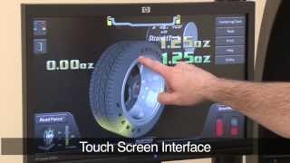 The Road Force® Touch Wheel Balancing Machine by Hunter Engineering® [upl. by Anahsit]