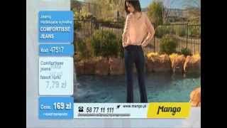 Mango Telezakupy  Jeansy modelujące sylwetkę Comfortisse Jeans [upl. by Kanal]