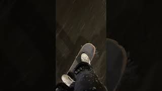 skateboarding Skating in the snow listening to Frosty by Zillakami [upl. by Seel]