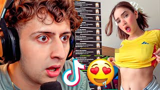 REACCIONANDO A ETIQUETAS DE TIKTOK 🤣 [upl. by Broek]