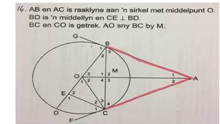Euklidiese meetkunde Graad 1114 wiskdou [upl. by Polky]