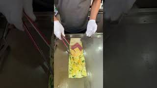 Egg blanket toast 계란이불 토스트  Korean street food [upl. by Friedrich]