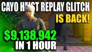 After New Update Tutorial Replay Glitch For Consoles and PC in Cayo Perico Heist GTA Online [upl. by Nospmas174]