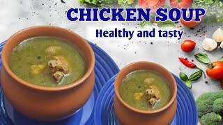 Healthy and Tasty CHICKEN SOUP foodviral shorts [upl. by Seaden]