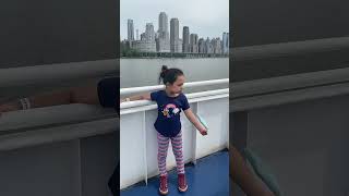 Boat Ride NYC farjanaslittleworld boat boatrides enjoy [upl. by Cornela374]