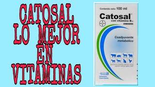 CATOSAL lo mejor en VITAMINAS [upl. by Darrey]