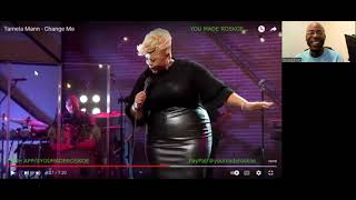 My 1st Time Reacting To Tamela Mann  Change Me Live Reaction tamelamann music reactions [upl. by Seve713]