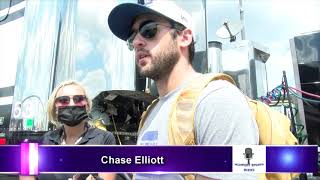 Chase Elliott interview cut off [upl. by Ahsenal]