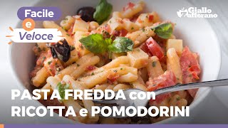 Pasta con ricotta e pomodorini un’esplosione di sapori mediterranei SUPER FACILE 💥🍅🤤 [upl. by Klockau300]