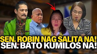 KAKAPASOK LANG SEN BATO AT SEN ROBIN NAG SALITA NA TAONG BAYAN GALIT NA LIZA TAMBA MAY KALALAGYAN [upl. by Oberon]