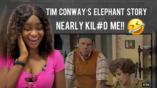 Reaction to Carol Burnett Show outtakes  Tim Conways Elephant Story [upl. by Patton]