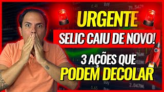 TAXA SELIC CAIU 3 AÇÕES QUE PODEM SE VALORIZAR AGORA ONDE INVESTIR COM A QUEDA DA TAXA SELIC [upl. by Winer]