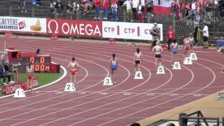 U23 European Athletics Championships Ostrava 2011  800m Women Final [upl. by Bernadina]