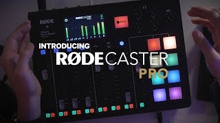 An overview of the RØDECaster Pro  Podcast Production Studio [upl. by Amii]