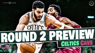 Previewing Celtics vs Cavs Round 2  2024 NBA Playoffs w First to the Floor [upl. by Drawe777]