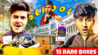 Finding ＊EXPENSIVE MYSTERY BOXES＊ 📦 in A BIG School Worth 100000rs [upl. by Eiuqcaj]