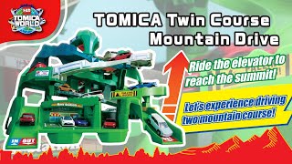 【TOMICA WORLD】Twin Courses Mountain Road Drive [upl. by Metzger]