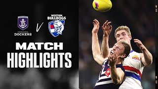 Fremantle v Western Bulldogs Highlights  Elimination Final 2022  AFL [upl. by Garrett]