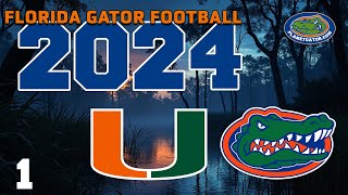 2024 Week 1 Miami Hurricanes vs Florida Gators  Full Game [upl. by Gschu]