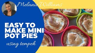 How To Make Mini Vegan Pot Pies [upl. by Eusadnilem]