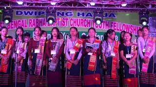 Purbosalbari Pastorate choir Group Gospel music Song RBCYF [upl. by Yacano441]