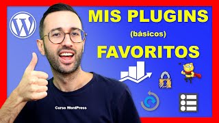 🔝 Mejores PLUGINS básicos de WordPress 🤩 Mis FAVORITOS los que siempre uso [upl. by Sheryle]