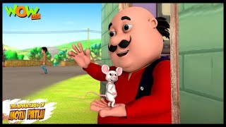 Motu Patlu Cartoons In Hindi  Animated cartoon  chuha daud billi aayee  Wow Kidz [upl. by Shuma214]