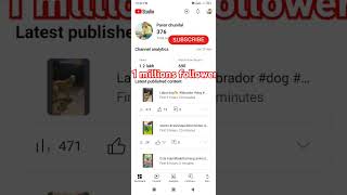 1 million followers🔥viralvideo shortsmillion followersreelstrending topics 🔥youtubeshorts [upl. by Mcleroy]