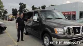 The 2014 Nissan NV3500 12 Passenger Van at Hummels Nissan in Des Moines Iowa [upl. by Aikahs]