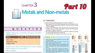 Metals and NonMetals lesson in Tamil  Part 10  NCERT Class 10 Chapter 3 Chemistry chemspeed [upl. by Alcinia]