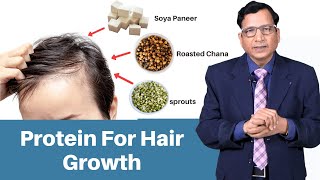 Protein For Hair Growth  High Protein Diet For Hair Growth  Everyday Nutrition for Your Hair [upl. by Anaiuq]