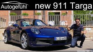 new Porsche 911 Targa 4S FULL REVIEW allnew 992 Targa 2021  Autogefühl [upl. by Jacquelin]