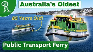 The Bundeena Ferry  The oldest continuously run ferry service [upl. by Burford]