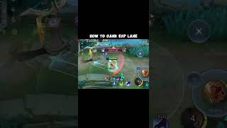 How to gank exp lane mlbb mobilelegends yin t4rzanml [upl. by Sharon]