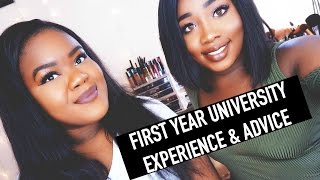 MY FIRST YEAR UNIVERSITY EXPERIENCE amp ADVICE UK 2016 [upl. by Enawtna]